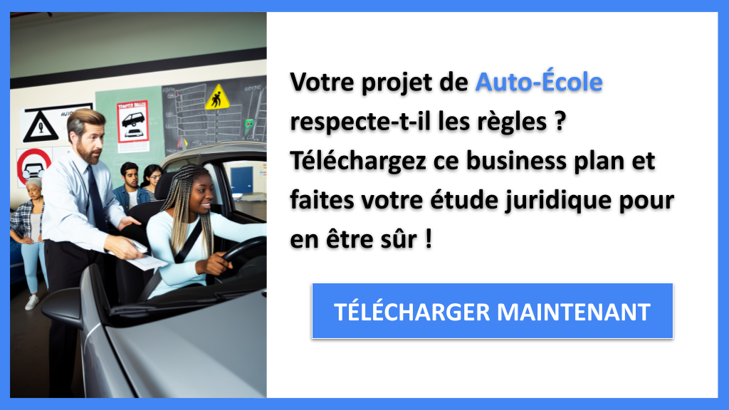 Exemple Business Plan pour Auto-École - Étude Juridique Auto-École- CTA1