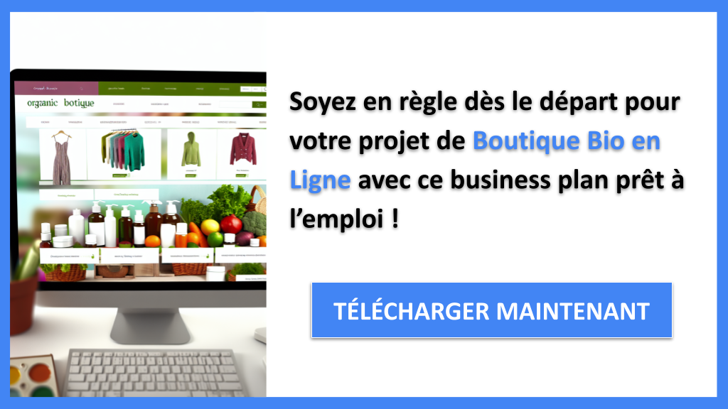 Exemple Business Plan pour Boutique Bio en Ligne - Étude Juridique Boutique Bio en Ligne- CTA3