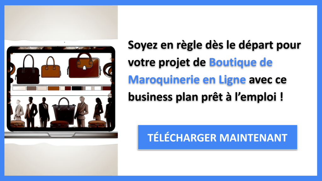 Exemple Business Plan pour Boutique de Maroquinerie en Ligne - Étude Juridique Boutique de Maroquinerie en Ligne- CTA3