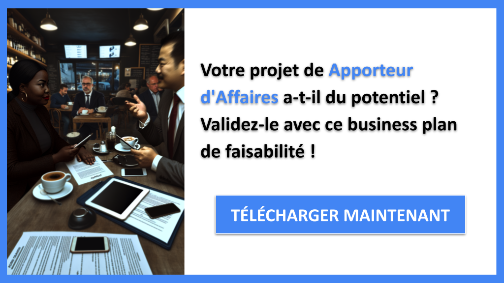 Exemple Business Plan pour Apporteur d'Affaires - Étude Faisabilité Apporteur d'Affaires- CTA1