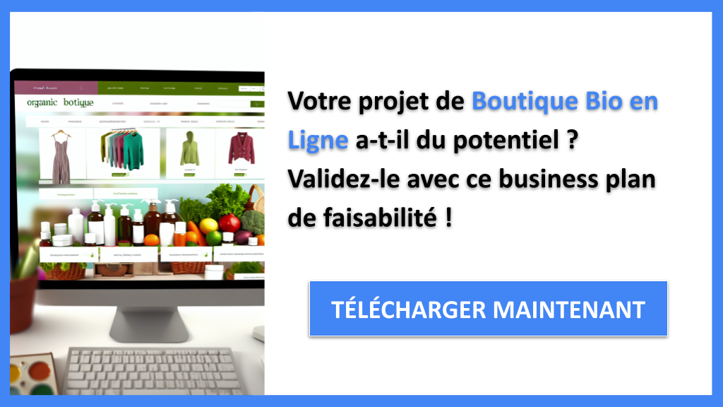 Exemple Business Plan pour Boutique Bio en Ligne - Étude Faisabilité Boutique Bio en Ligne- CTA1