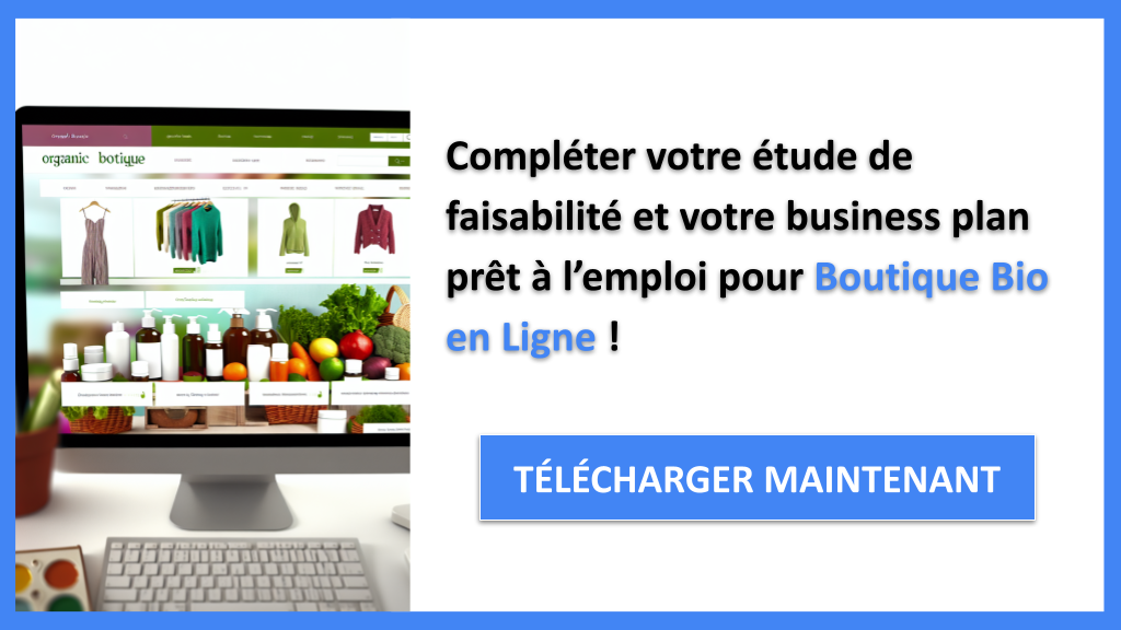 Exemple Business Plan pour Boutique Bio en Ligne - Étude Faisabilité Boutique Bio en Ligne- CTA3