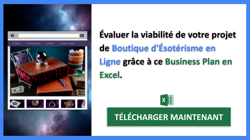Exemple Business Plan pour Boutique d'Ésotérisme en Ligne - Étude Faisabilité Boutique Ésotérisme- CTA2