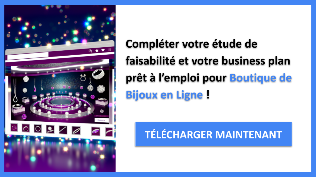 Exemple Business Plan pour Boutique de Bijoux en Ligne - Étude Faisabilité Boutique Bijoux- CTA3