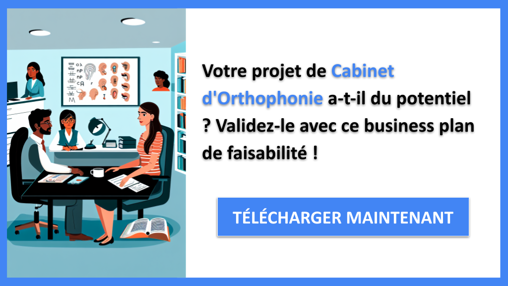 Exemple Business Plan pour Cabinet d'Orthophonie - Étude Faisabilité Cabinet Orthophonie- CTA1