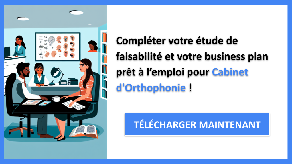 Exemple Business Plan pour Cabinet d'Orthophonie - Étude Faisabilité Cabinet Orthophonie- CTA3