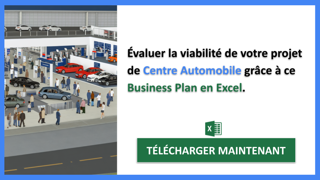 Exemple Business Plan pour Centre Automobile - Étude Faisabilité Centre Automobile- CTA2