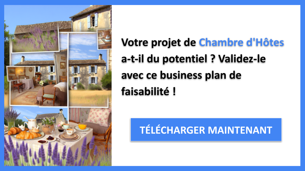 Exemple Business Plan pour Chambre d'Hôtes - Étude Faisabilité Chambre d'Hôtes- CTA1