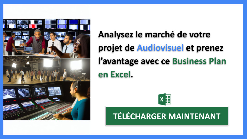 Exemple Business Plan pour Audiovisuel - Étude de la Concurrence Audiovisuel- CTA2