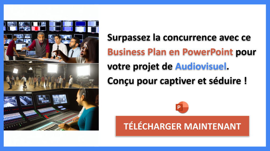 Exemple Business Plan pour Audiovisuel - Étude de la Concurrence Audiovisuel- CTA3