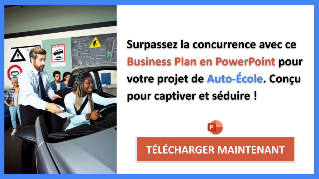 Exemple Business Plan pour Auto-École - Étude de la Concurrence Auto-École- CTA3