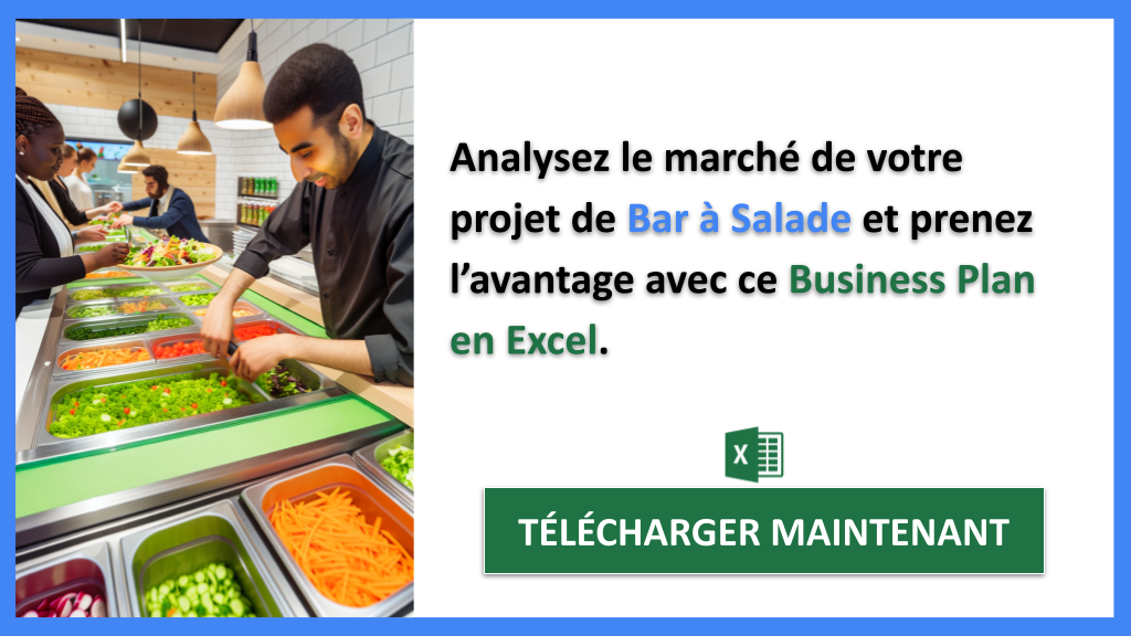 Exemple Business Plan pour Bar à Salade - Étude de la Concurrence Bar à Salade- CTA2