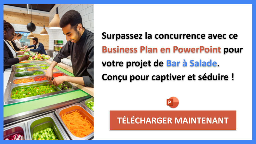 Exemple Business Plan pour Bar à Salade - Étude de la Concurrence Bar à Salade- CTA3