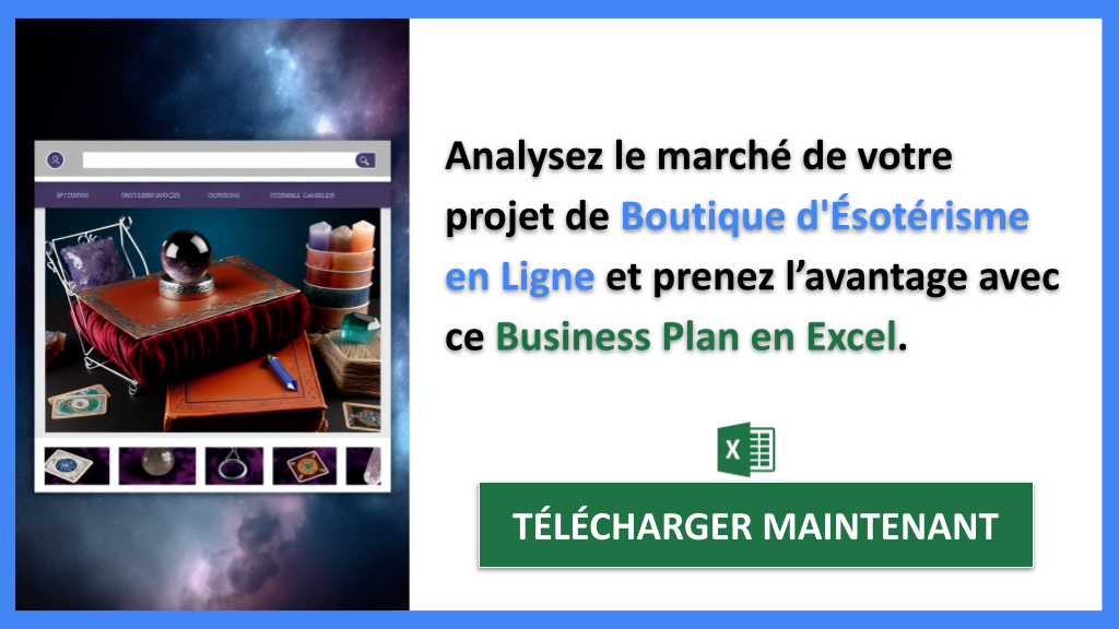 Exemple Business Plan pour Boutique d'Ésotérisme en Ligne - Étude de la Concurrence Boutique d'Ésotérisme en Ligne- CTA2