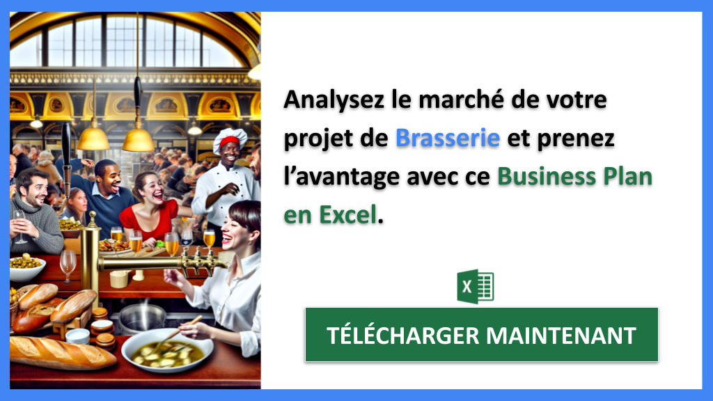 Exemple Business Plan pour Brasserie - Étude de la Concurrence Brasserie- CTA2