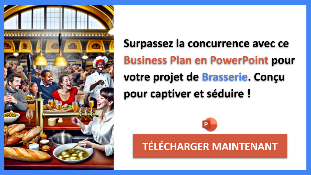 Exemple Business Plan pour Brasserie - Étude de la Concurrence Brasserie- CTA3