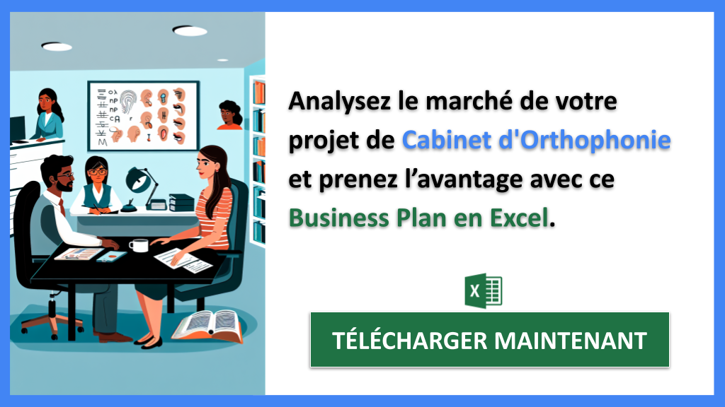 Exemple Business Plan pour Cabinet d'Orthophonie - Étude de la Concurrence Cabinet d'Orthophonie- CTA2