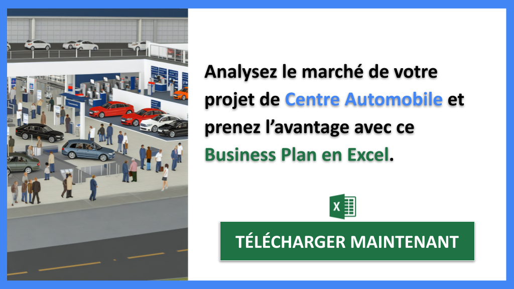 Exemple Business Plan pour Centre Automobile - Étude de la Concurrence Centre Automobile- CTA2