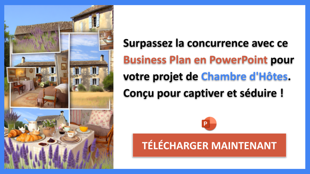 Exemple Business Plan pour Chambre d'Hôtes - Étude de la Concurrence Chambre d'Hôtes- CTA3