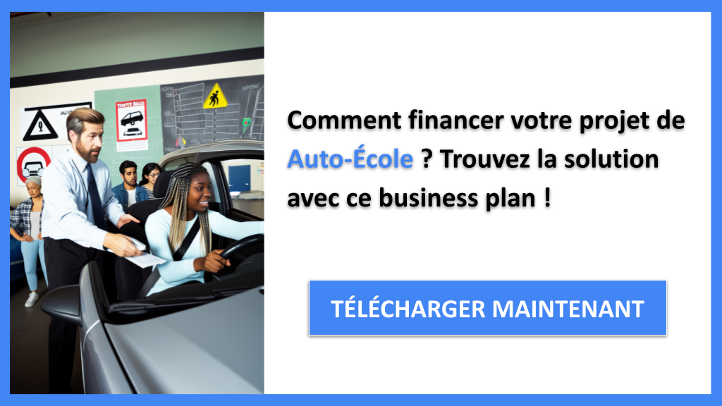 Exemple Business Plan pour Auto-École - Financement Auto-École- CTA1