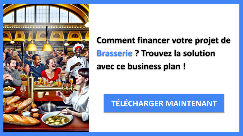 Exemple Business Plan pour Brasserie - Financement Brasserie- CTA1