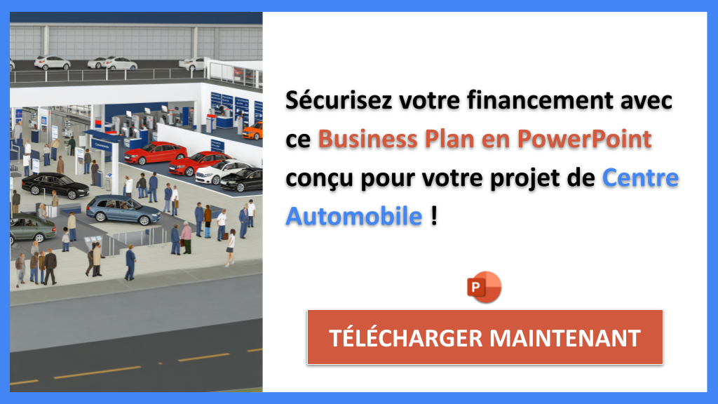 Exemple Business Plan pour Centre Automobile - Financement Centre Automobile- CTA3