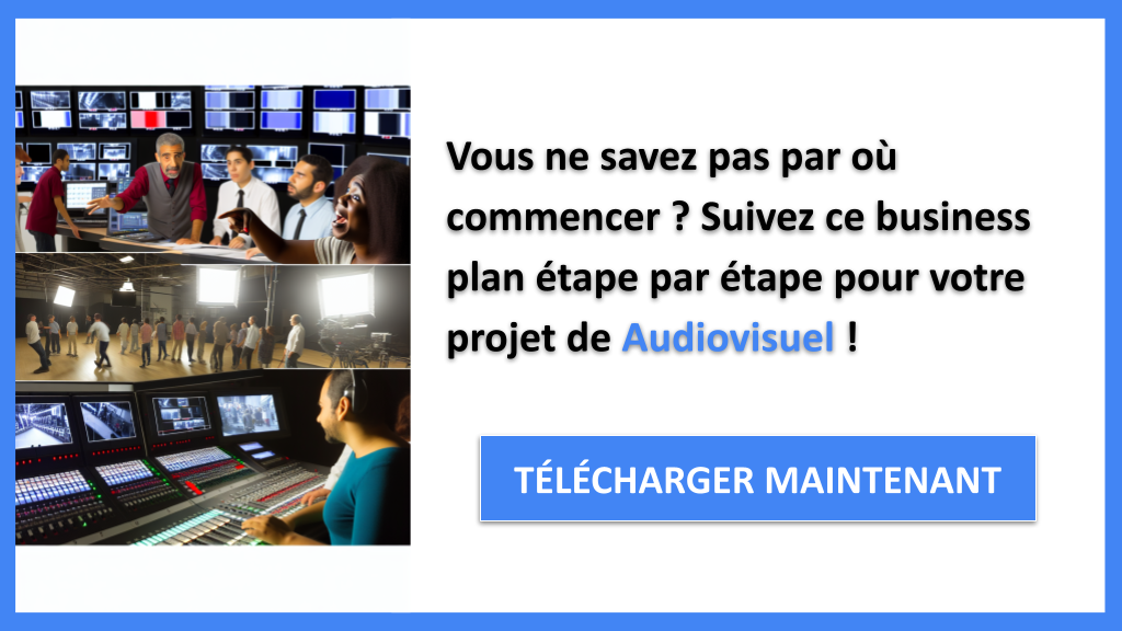 Exemple Business Plan pour Audiovisuel - Audiovisuel Guide de Création- CTA1