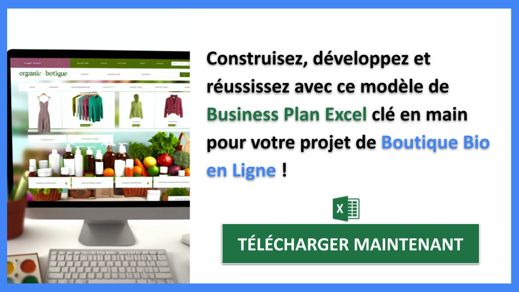 Exemple Business Plan pour Boutique Bio en Ligne - Boutique Bio en Ligne Guide de Création- CTA3