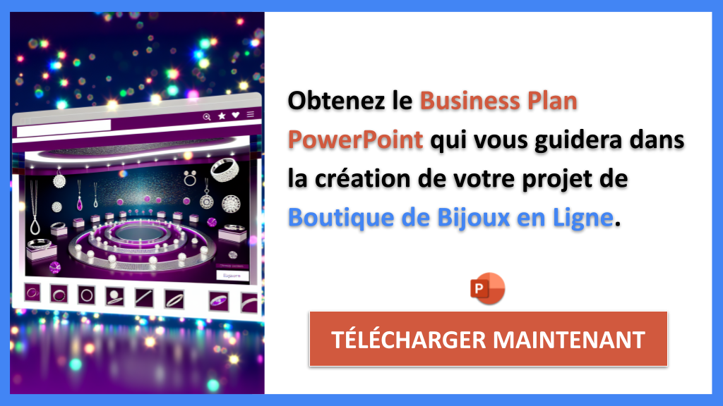 Exemple Business Plan pour Boutique de Bijoux en Ligne - Boutique de Bijoux en Ligne Guide de Création- CTA2