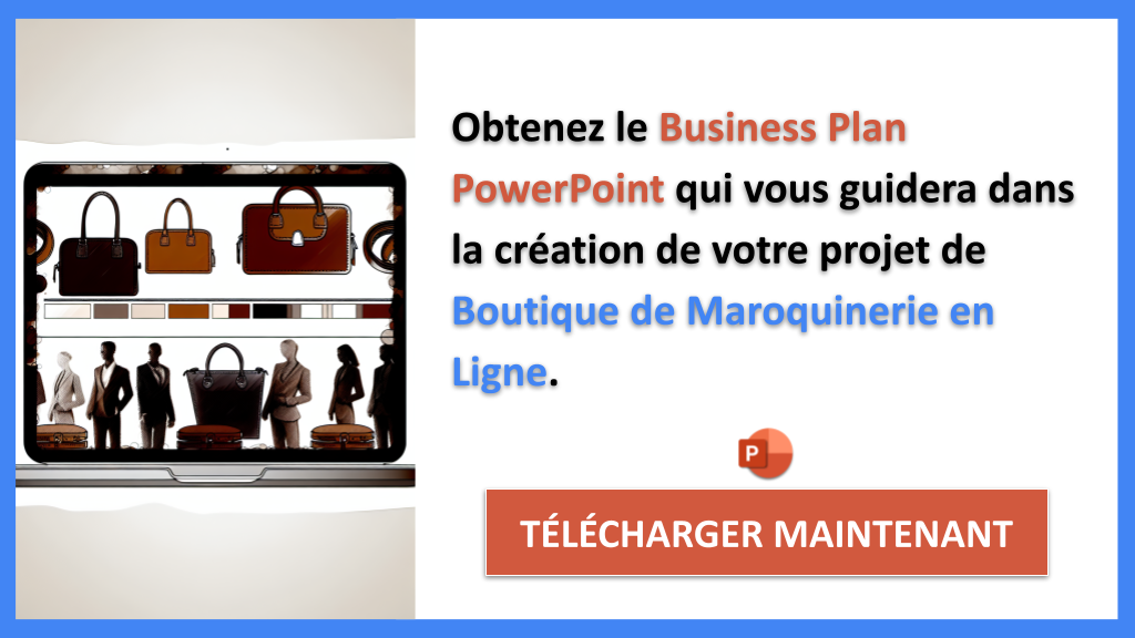 Exemple Business Plan pour Boutique de Maroquinerie en Ligne - Boutique de Maroquinerie en Ligne Guide de Création- CTA2