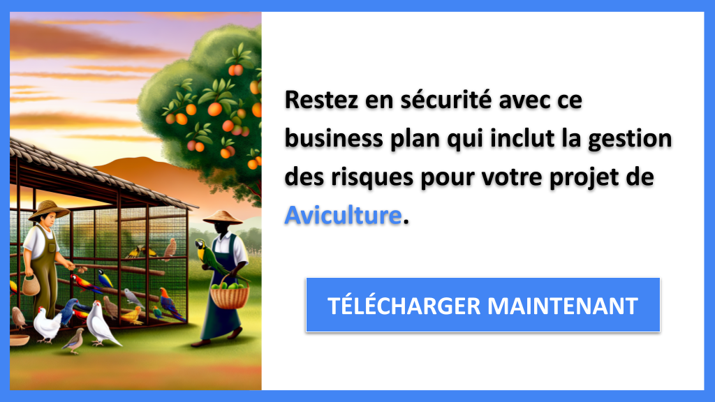 Exemple Business Plan pour Aviculture - Gestion des Risques Aviculture- CTA3
