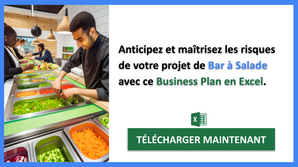 Comment Optimiser la Gestion des Risques dans le Projet Bar à Salade ? 7 Exemple Business Plan pour Bar à Salade - Gestion des Risques Bar à Salade- CTA2