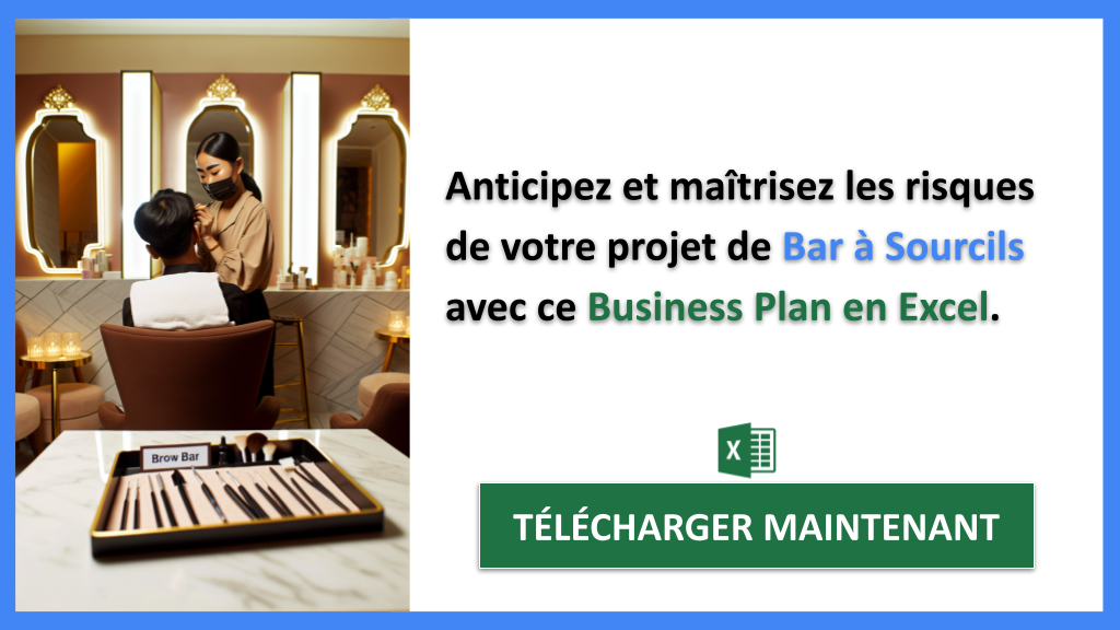 Exemple Business Plan pour Bar à Sourcils - Gestion des Risques Bar à Sourcils- CTA2