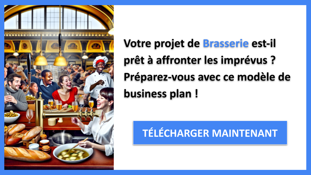Exemple Business Plan pour Brasserie - Gestion des Risques Brasserie- CTA1