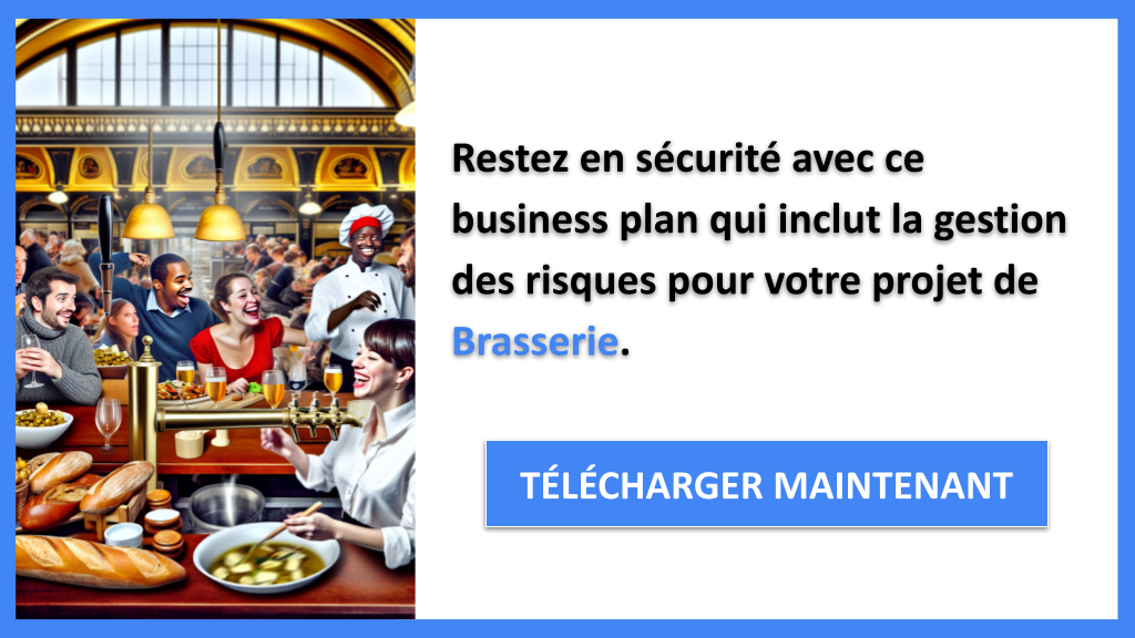 Exemple Business Plan pour Brasserie - Gestion des Risques Brasserie- CTA3