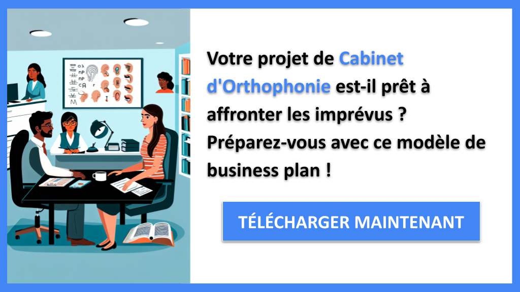Quelles sont les Étapes du Management des Risques pour le Projet Cabinet d'Orthophonie ? 6 Exemple Business Plan pour Cabinet d'Orthophonie - Gestion des Risques Cabinet d'Orthophonie- CTA1