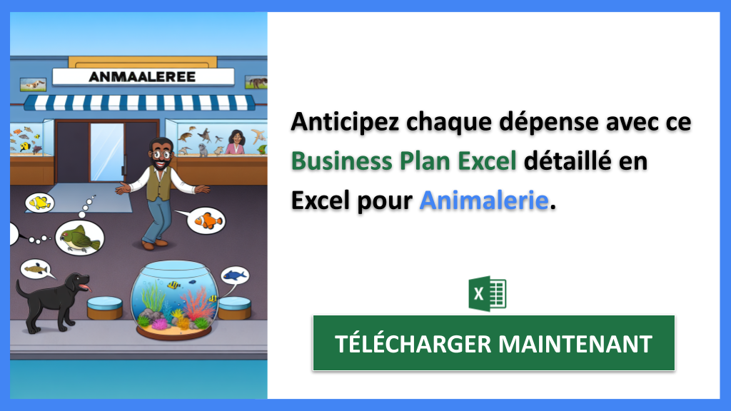 Exemple Business Plan pour Animalerie - Animalerie Plan financier Exemple- CTA2