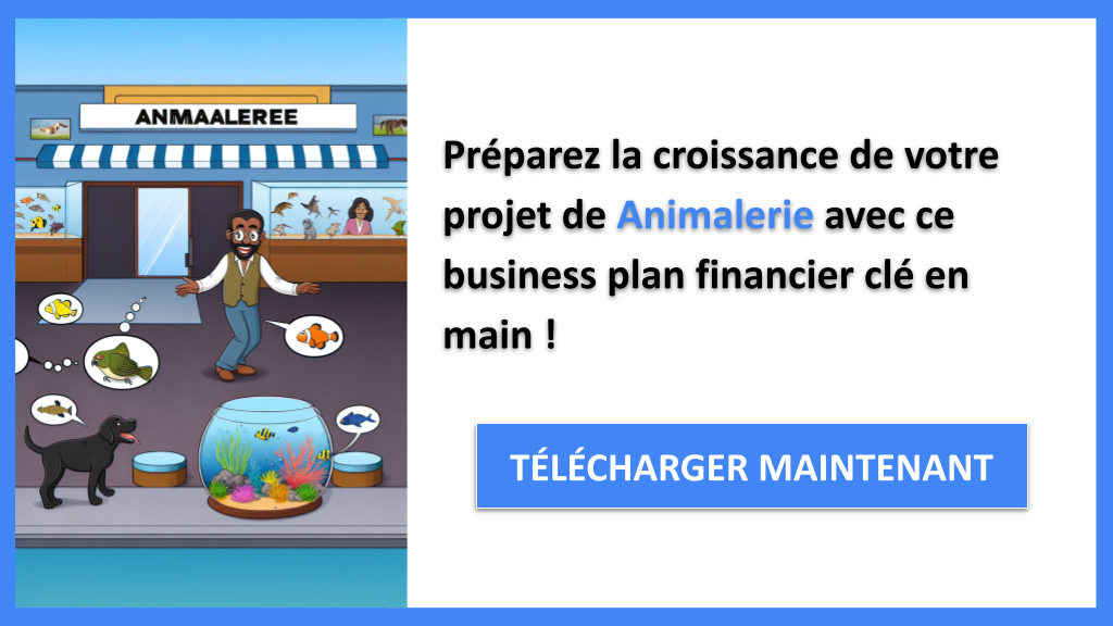 Exemple Business Plan pour Animalerie - Animalerie Plan financier Exemple- CTA3