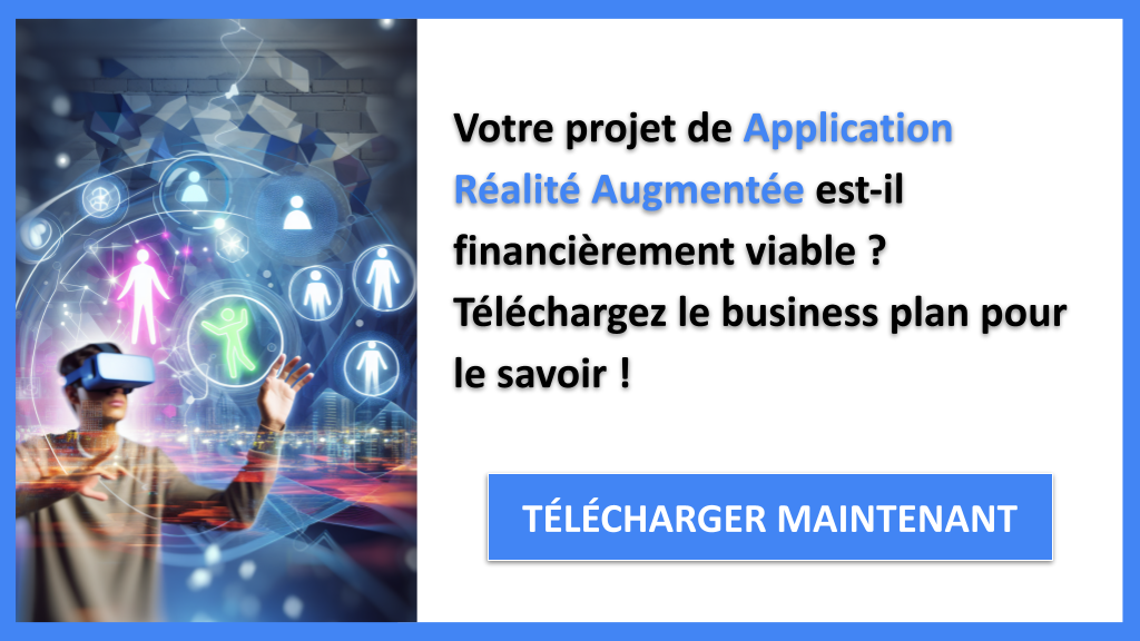 Exemple Business Plan pour Application Réalité Augmentée - Application réalité augmentée Plan financier Exemple- CTA1