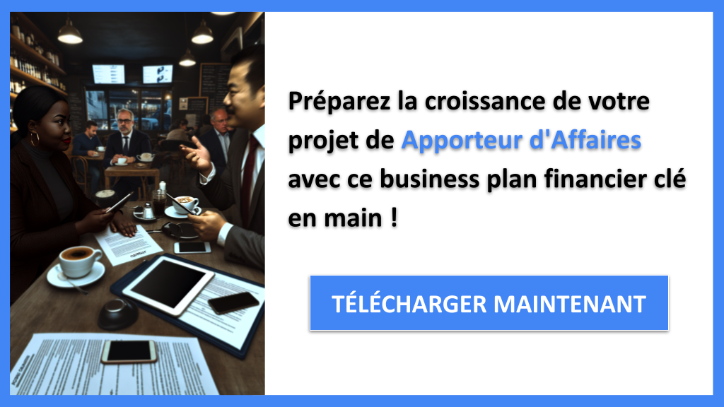 Exemple Business Plan pour Apporteur d'Affaires - Apporteur d'affaires Plan financier Exemple- CTA3