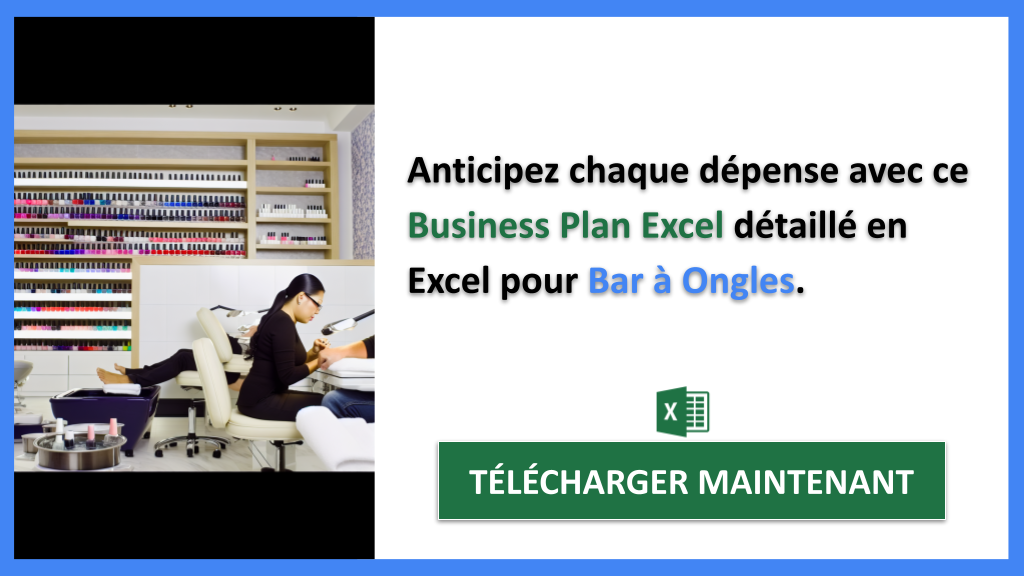 Exemple Business Plan pour Bar à Ongles - Bar à ongles Plan financier Exemple- CTA2