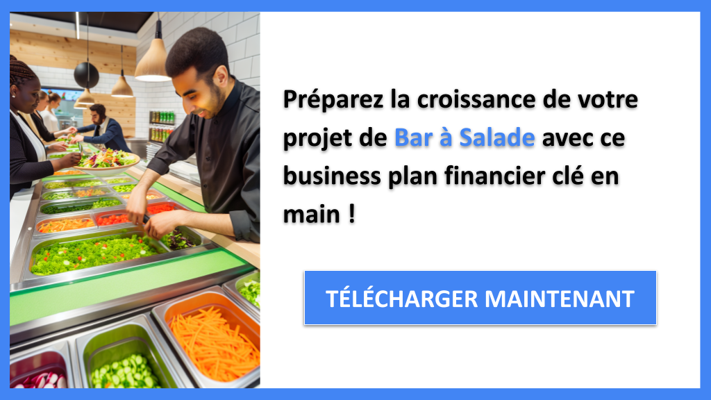 Exemple Business Plan pour Bar à Salade - Bar à salade Plan financier Exemple- CTA3