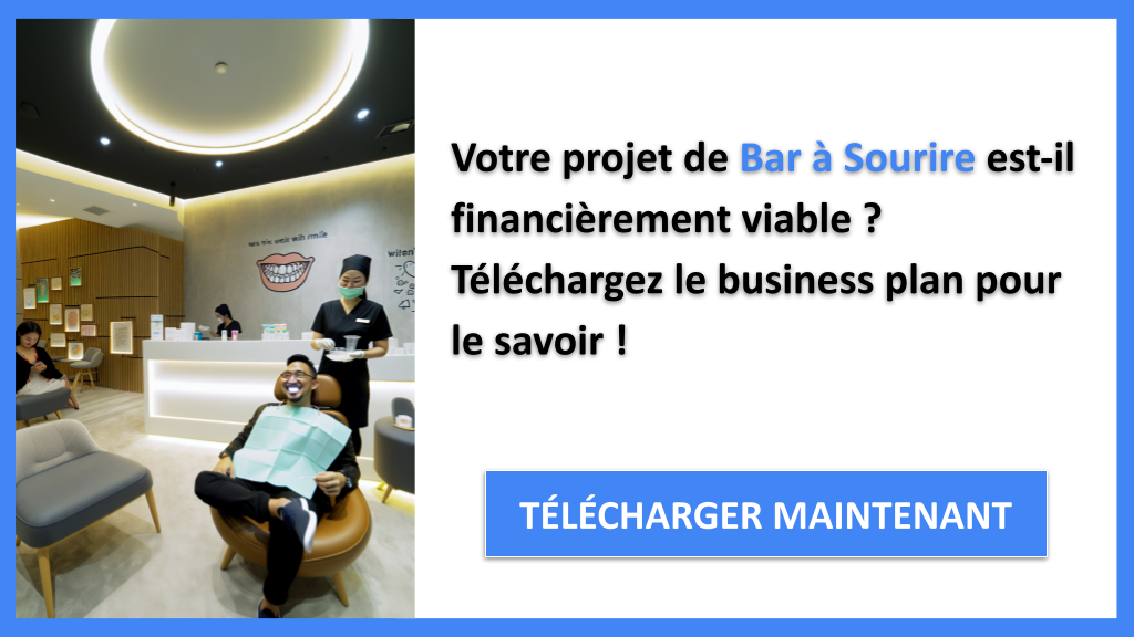 Exemple Business Plan pour Bar à Sourire - Bar à sourire Plan financier Exemple- CTA1