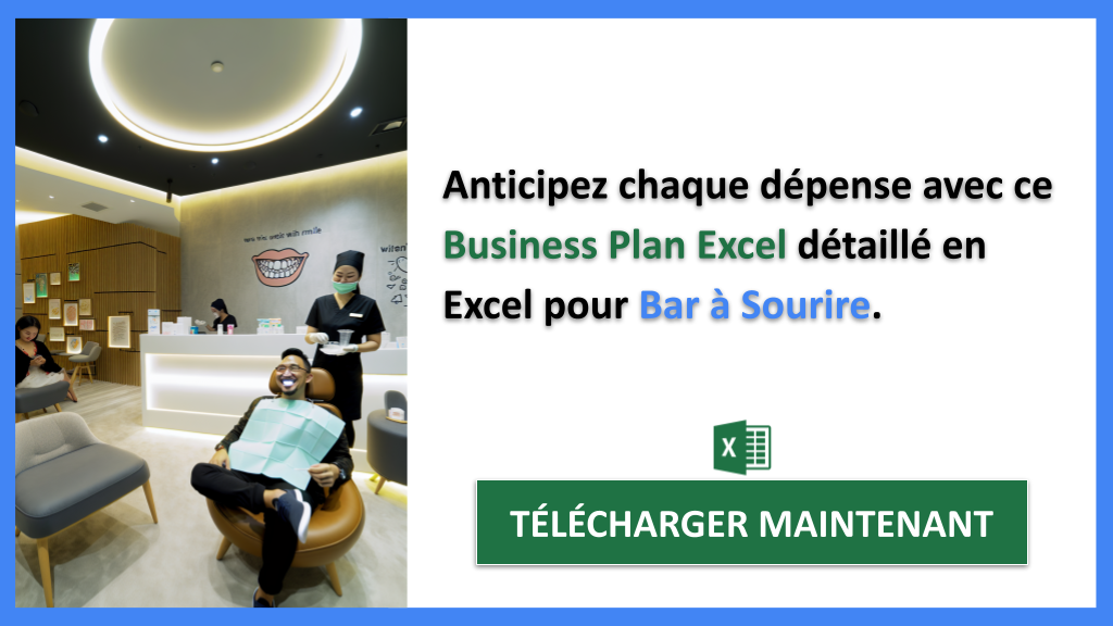 Exemple Business Plan pour Bar à Sourire - Bar à sourire Plan financier Exemple- CTA2