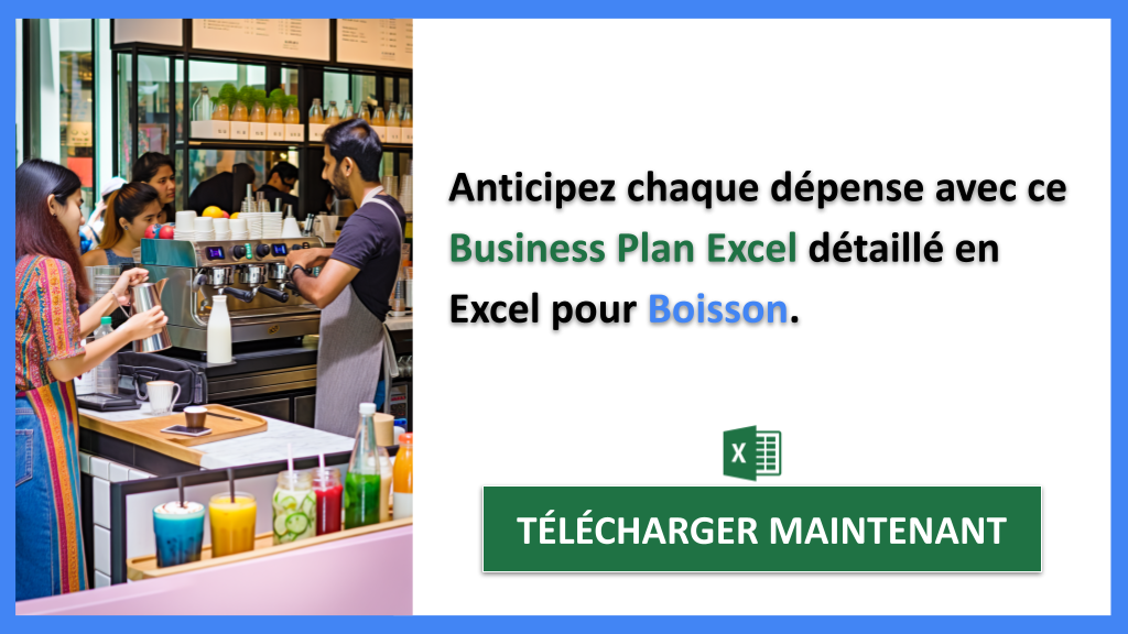 Exemple Business Plan pour Boisson - Boisson Plan financier Exemple- CTA2