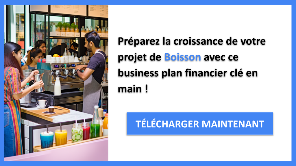 Exemple Business Plan pour Boisson - Boisson Plan financier Exemple- CTA3
