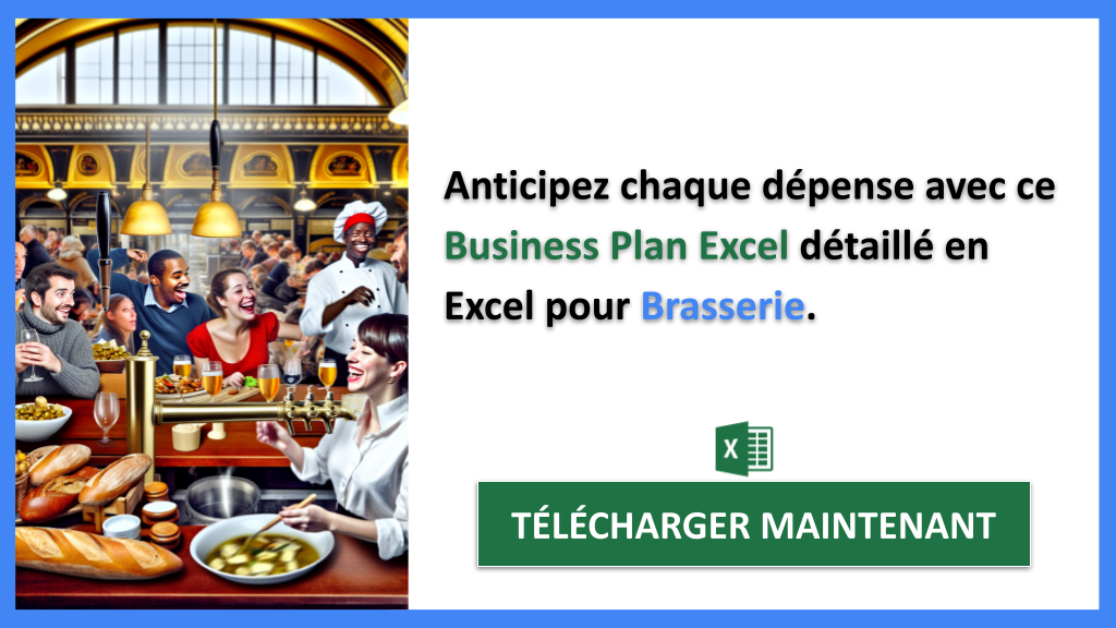 Comment élaborer un Plan Financier pour une Brasserie étape par étape ? 7 Exemple Business Plan pour Brasserie - Brasserie Plan financier Exemple- CTA2