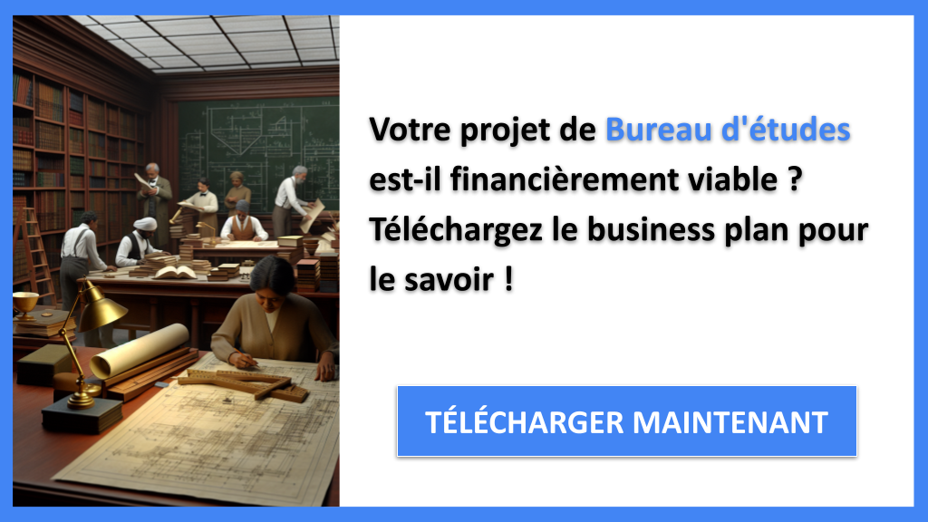 Exemple Business Plan pour Bureau d'études - Bureau d'études Plan financier Exemple- CTA1