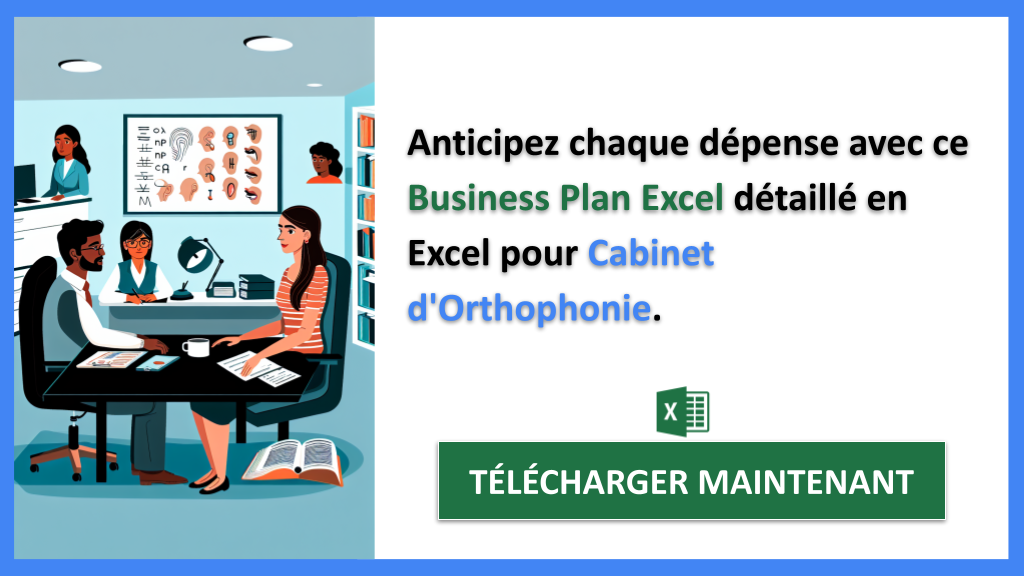 Exemple Business Plan pour Cabinet d'Orthophonie - Cabinet d'orthophonie Plan financier Exemple- CTA2