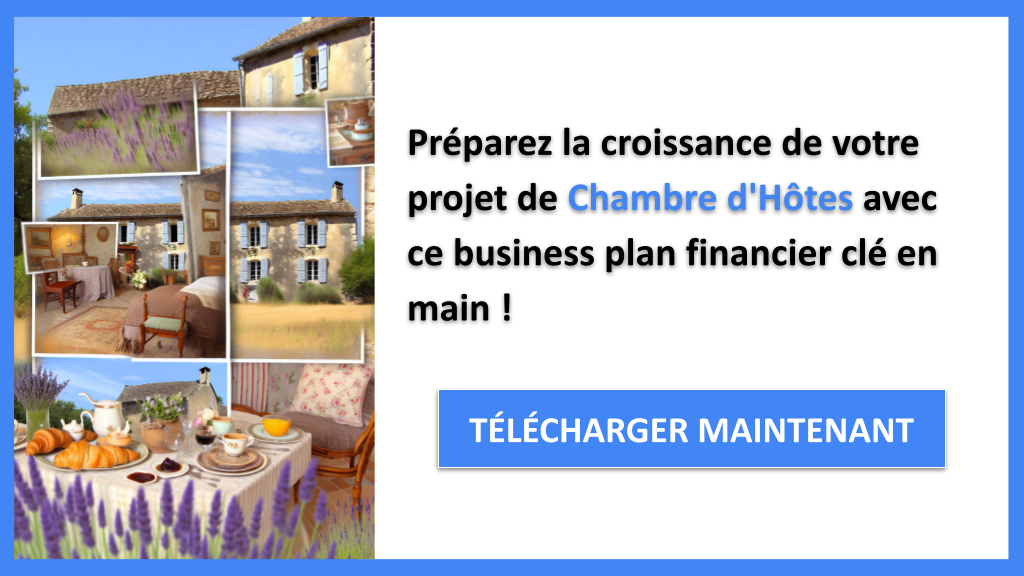 Exemple Business Plan pour Chambre d'Hôtes - Chambre d'hôtes Plan financier Exemple- CTA3